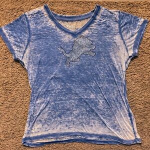 Touch by Alyssa Milano Woman’s XL Detroit Lions T-Shirt Excellent Condition